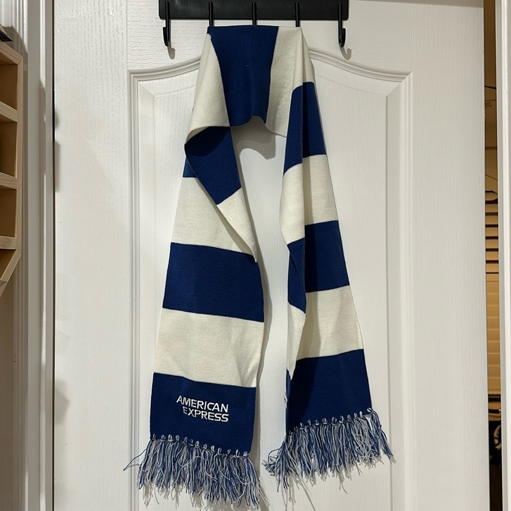 American Express Striped Scarf